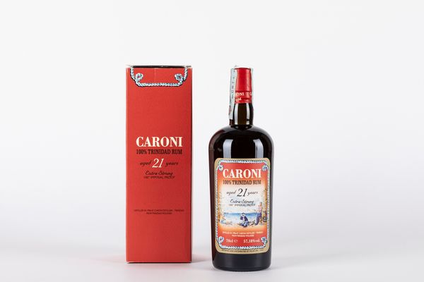 Trinidad : Caroni 21 Year Old Rum Full Proof Heavy Trinidad Rum  - Asta Vini e Distillati - Associazione Nazionale - Case d'Asta italiane