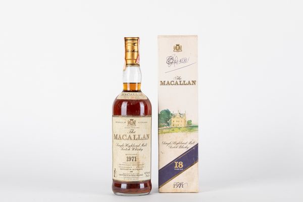 Scozia : MACALLAN 18 YO  - Asta Vini e Distillati - Associazione Nazionale - Case d'Asta italiane