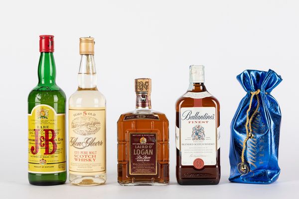 Scozia : Selezione Whisky (4 BT)  - Asta Vini e Distillati - Associazione Nazionale - Case d'Asta italiane