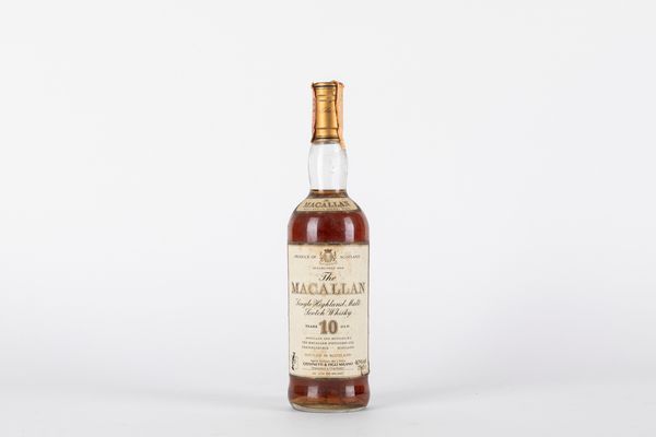 Scozia : The Macallan 10 Year Old Single Malt Scotch Whisky  - Asta Vini e Distillati - Associazione Nazionale - Case d'Asta italiane