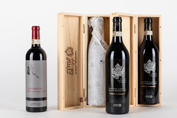 Italia : Zyme Amarone Selezione (4 BT)  - Asta Vini e Distillati - Associazione Nazionale - Case d'Asta italiane