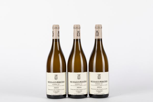 FRANCIA : Comte  Lafon Meursault Perrieres 2014 (3 BT)  - Asta Vini e Distillati - Associazione Nazionale - Case d'Asta italiane