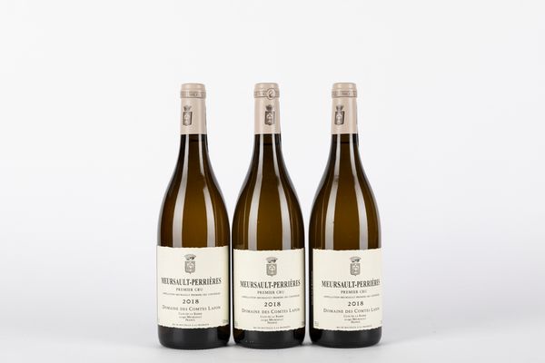 FRANCIA : Comtes Lafon Meursault Perrieres 2018 (3 BT)  - Asta Vini e Distillati - Associazione Nazionale - Case d'Asta italiane