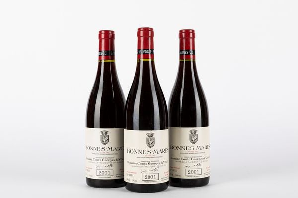 FRANCIA : Comte Georges De Vogue Bonnes Mares 2001 (3 BT)  - Asta Vini e Distillati - Associazione Nazionale - Case d'Asta italiane