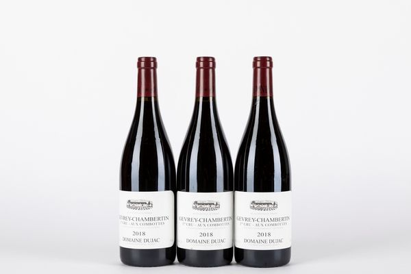 FRANCIA : Dujac Gevrey-Chambertin Combottes 2018 (3 BT)  - Asta Vini e Distillati - Associazione Nazionale - Case d'Asta italiane