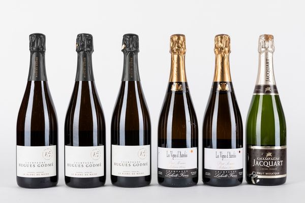 FRANCIA : Selezione Champagne (6 BT)  - Asta Vini e Distillati - Associazione Nazionale - Case d'Asta italiane