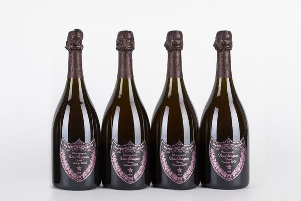 FRANCIA : Dom Perignon Rose' 2006 (4 BT)  - Asta Vini e Distillati - Associazione Nazionale - Case d'Asta italiane