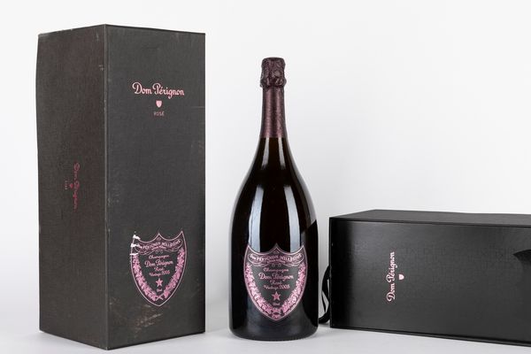 FRANCIA : Dom Perignon Rose' Mg 2005  - Asta Vini e Distillati - Associazione Nazionale - Case d'Asta italiane