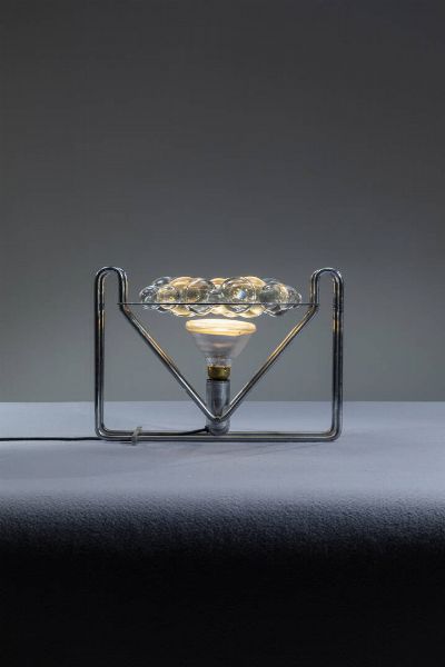 PRODUZIONE ITALIANA : Lampada da tavolo  - Asta Design - Associazione Nazionale - Case d'Asta italiane