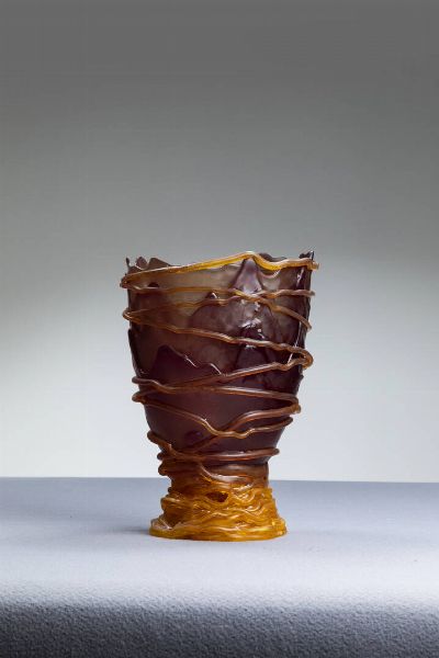 GAETANO PESCE : Vaso  - Asta Design - Associazione Nazionale - Case d'Asta italiane