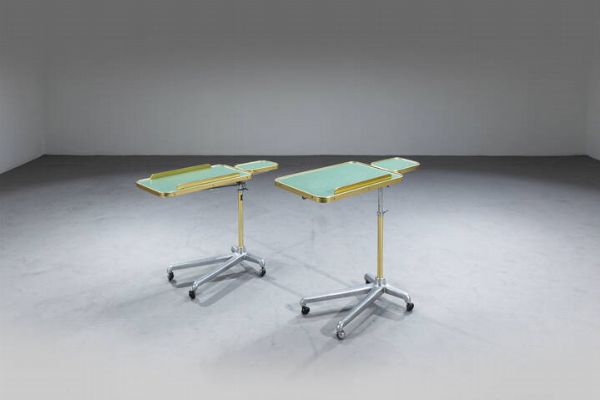 SONCINI EUGENIO ED ERMENEGILDO : Coppia di Bookrests  - Asta Design - Associazione Nazionale - Case d'Asta italiane