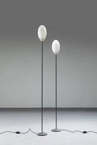 ACHILLE CASTIGLIONI - Coppia di lampade da terra mod. Brera