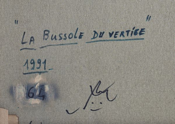 MATTA ROBERTO SEBASTIAN ANTONIO (1911 - 2002) : LA BUSSOLE DE VERTIGE,1991  - Asta Asta 445 | ARTE MODERNA E CONTEMPORANEA - SELECTED Online - Associazione Nazionale - Case d'Asta italiane