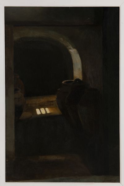 DONGHI ANTONIO (1897 - 1963) : INTERNO, (1922)  - Asta Asta 445 | ARTE MODERNA E CONTEMPORANEA - SELECTED Online - Associazione Nazionale - Case d'Asta italiane