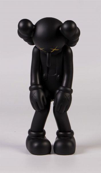 KAWS : Small Lie (Black)  - Asta PARADE V - Arte Contemporanea - Associazione Nazionale - Case d'Asta italiane