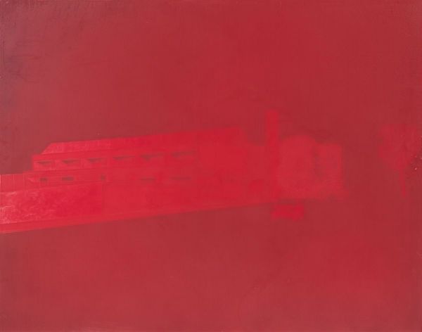 Francesco Sena : Rosso 3  - Asta PARADE V - Arte Contemporanea - Associazione Nazionale - Case d'Asta italiane