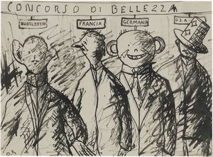 OTTONE ROSAI : Tre disegni per Il Bargello  - Asta PARADE V - Arte Contemporanea - Associazione Nazionale - Case d'Asta italiane