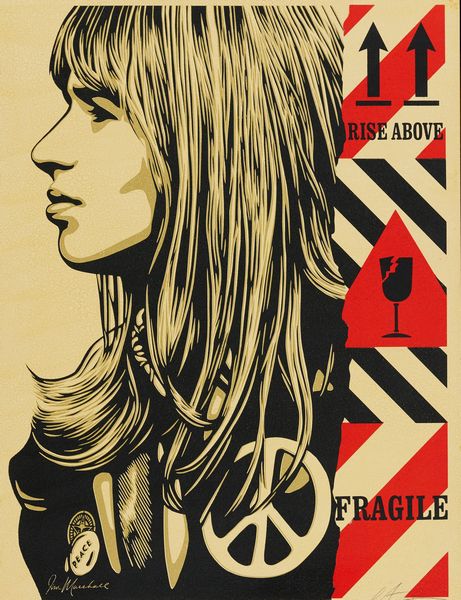 Shepard Fairey  Obey : Fragile Peace  - Asta Asta di Arte Moderna e Contemporanea - Associazione Nazionale - Case d'Asta italiane