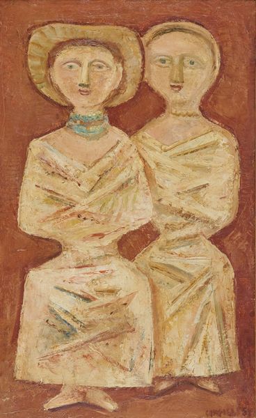 Massimo Campigli : Due donne  - Asta Asta di Arte Moderna e Contemporanea - Associazione Nazionale - Case d'Asta italiane