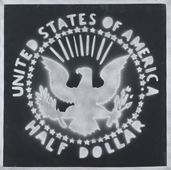 FRANCO ANGELI : Half Dollar (Antipittura)  - Asta Asta di Arte Moderna e Contemporanea - Associazione Nazionale - Case d'Asta italiane