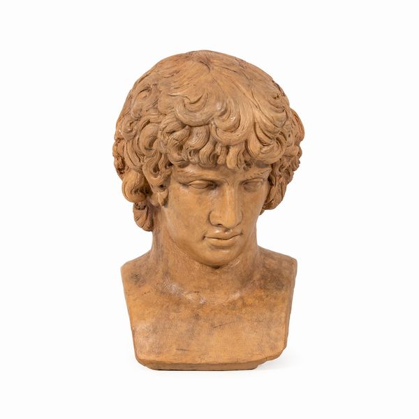 Busto ritratto in terracotta  - Asta Arredi, Sculture, Dipinti Antichi e del XIX Secolo - Associazione Nazionale - Case d'Asta italiane