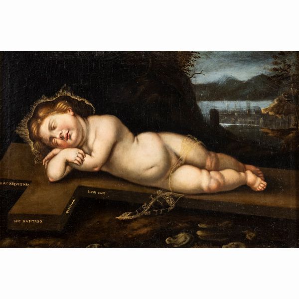 Cristofano Allori, attribuito a  - Asta Arredi, Sculture, Dipinti Antichi e del XIX Secolo - Associazione Nazionale - Case d'Asta italiane