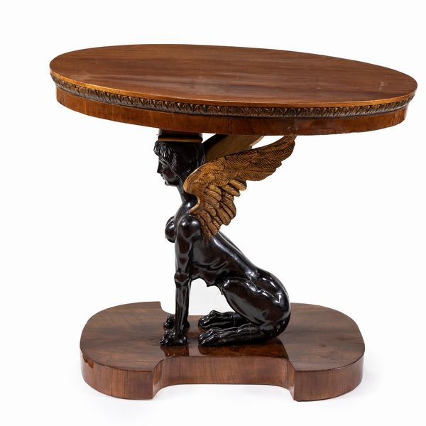 Tavolino da centro in legno  - Asta Arredi, Sculture, Dipinti Antichi e del XIX Secolo - Associazione Nazionale - Case d'Asta italiane