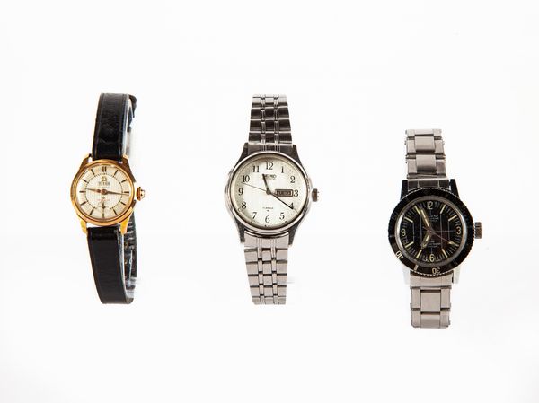 3 orologi da polso da donna Seiko - Sicura - Titus  - Asta Orologi da Polso da Tasca e da Tavolo - Associazione Nazionale - Case d'Asta italiane