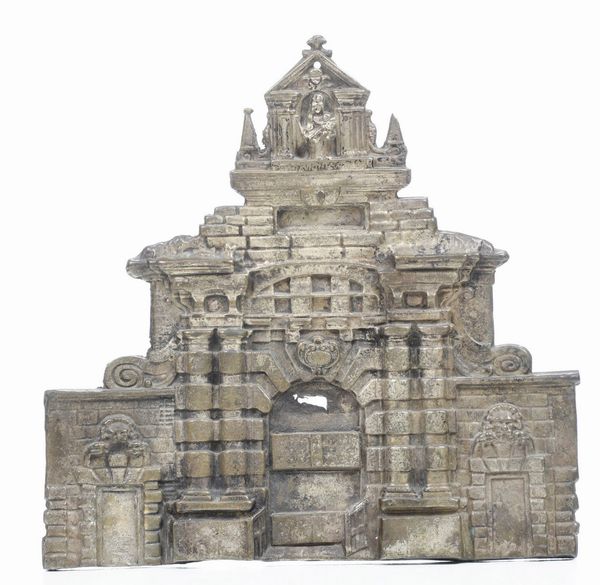 Giovanni Lomazzi : Porta Pila (Genova)  - Asta Scultura XIX-XX secolo - Associazione Nazionale - Case d'Asta italiane