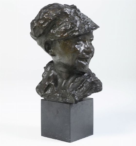 Da modello di Medardo Rosso (1858-1928) Gavroche  - Asta Scultura XIX-XX secolo - Associazione Nazionale - Case d'Asta italiane