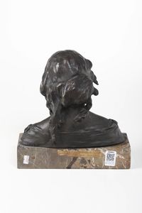 Andrea Valli (Carrara 1870-1948) Busto femminile  - Asta Scultura XIX-XX secolo - Associazione Nazionale - Case d'Asta italiane