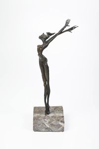 Nuccio Fontanella : Ballerina  - Asta Scultura XIX-XX secolo - Associazione Nazionale - Case d'Asta italiane