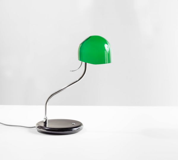 JOE COLOMBO : Lampada da tavolo mod. Shu.  - Asta Design 200 - Associazione Nazionale - Case d'Asta italiane