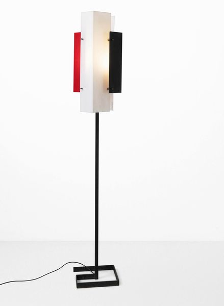 Jean Boris Lacroix : Lampada da terra mod. 315  - Asta Design 200 - Associazione Nazionale - Case d'Asta italiane