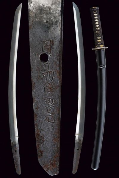 Wakizashi in koshirae  - Asta Rare Armi Antiche e Armature da Tutto il Mondo - Associazione Nazionale - Case d'Asta italiane