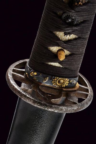 Wakizashi in koshirae  - Asta Rare Armi Antiche e Armature da Tutto il Mondo - Associazione Nazionale - Case d'Asta italiane