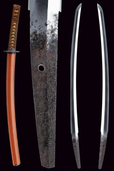 Wakizashi in koshirae  - Asta Rare Armi Antiche e Armature da Tutto il Mondo - Associazione Nazionale - Case d'Asta italiane