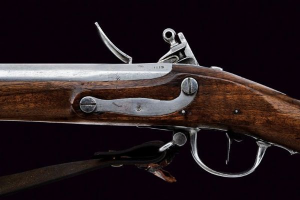 Fucile a pietra focaia AN IX con baionetta  - Asta Rare Armi Antiche e Armature da Tutto il Mondo - Associazione Nazionale - Case d'Asta italiane
