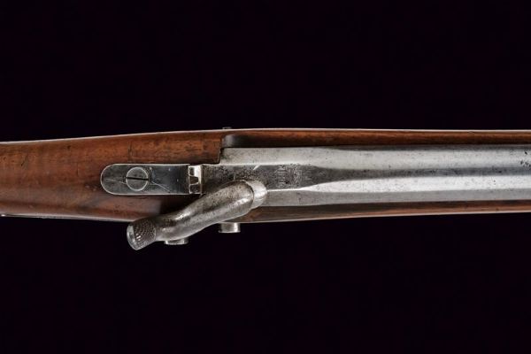 Raro fucile a luminello con baionetta  - Asta Rare Armi Antiche e Armature da Tutto il Mondo - Associazione Nazionale - Case d'Asta italiane