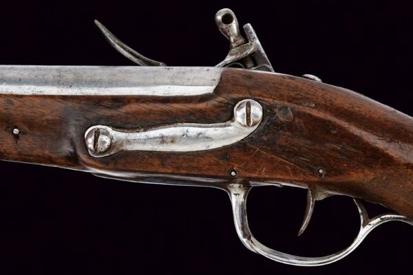 Pistola a pietra focaia da gendarmeria  - Asta Rare Armi Antiche e Armature da Tutto il Mondo - Associazione Nazionale - Case d'Asta italiane