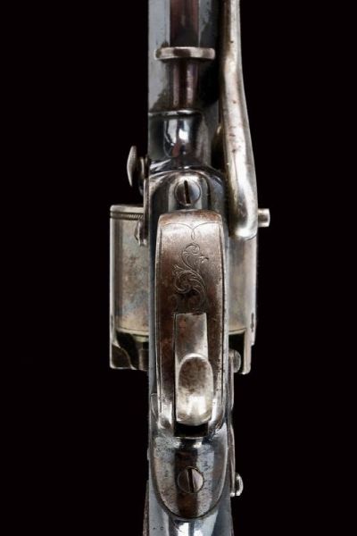 Revolver a luminello brevetto Tranter di Francis Marquis a Parigi  - Asta Rare Armi Antiche e Armature da Tutto il Mondo - Associazione Nazionale - Case d'Asta italiane
