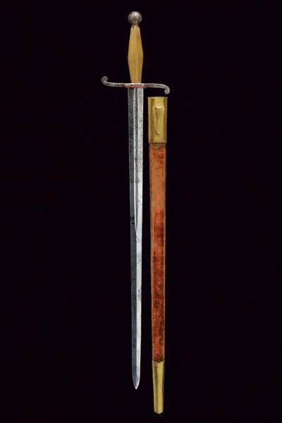 Rara spada della Guardia Svizzera  - Asta Rare Armi Antiche e Armature da Tutto il Mondo - Associazione Nazionale - Case d'Asta italiane