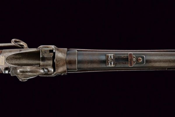 Carabina Sharps New Model 1865 convertita a cartuccia metallica  - Asta Rare Armi Antiche e Armature da Tutto il Mondo - Associazione Nazionale - Case d'Asta italiane
