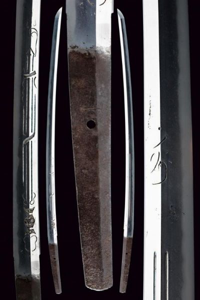 Katana in shirasaya  - Asta Rare Armi Antiche e Armature da Tutto il Mondo - Associazione Nazionale - Case d'Asta italiane