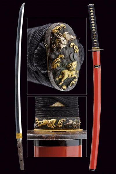 Katana in koshirae  - Asta Rare Armi Antiche e Armature da Tutto il Mondo - Associazione Nazionale - Case d'Asta italiane