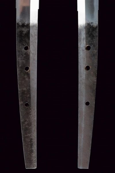 Prestigiosa katana in shirasaya, mei: Rakuyo ju Shinano no Kami Kunihiro  - Asta Rare Armi Antiche e Armature da Tutto il Mondo - Associazione Nazionale - Case d'Asta italiane