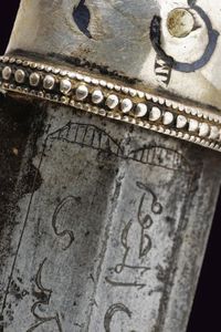 Bel kindjal in argento  - Asta Rare Armi Antiche e Armature da Tutto il Mondo - Associazione Nazionale - Case d'Asta italiane