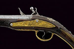 Pistola a pietra focaia  - Asta Rare Armi Antiche e Armature da Tutto il Mondo - Associazione Nazionale - Case d'Asta italiane