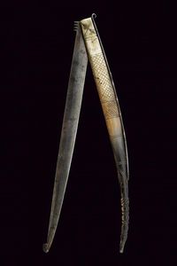 Grande coltello alla romana  - Asta Rare Armi Antiche e Armature da Tutto il Mondo - Associazione Nazionale - Case d'Asta italiane