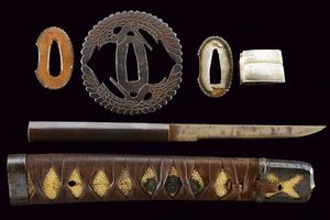 Wakizashi in koshirae handachi  - Asta Rare Armi Antiche e Armature da Tutto il Mondo - Associazione Nazionale - Case d'Asta italiane